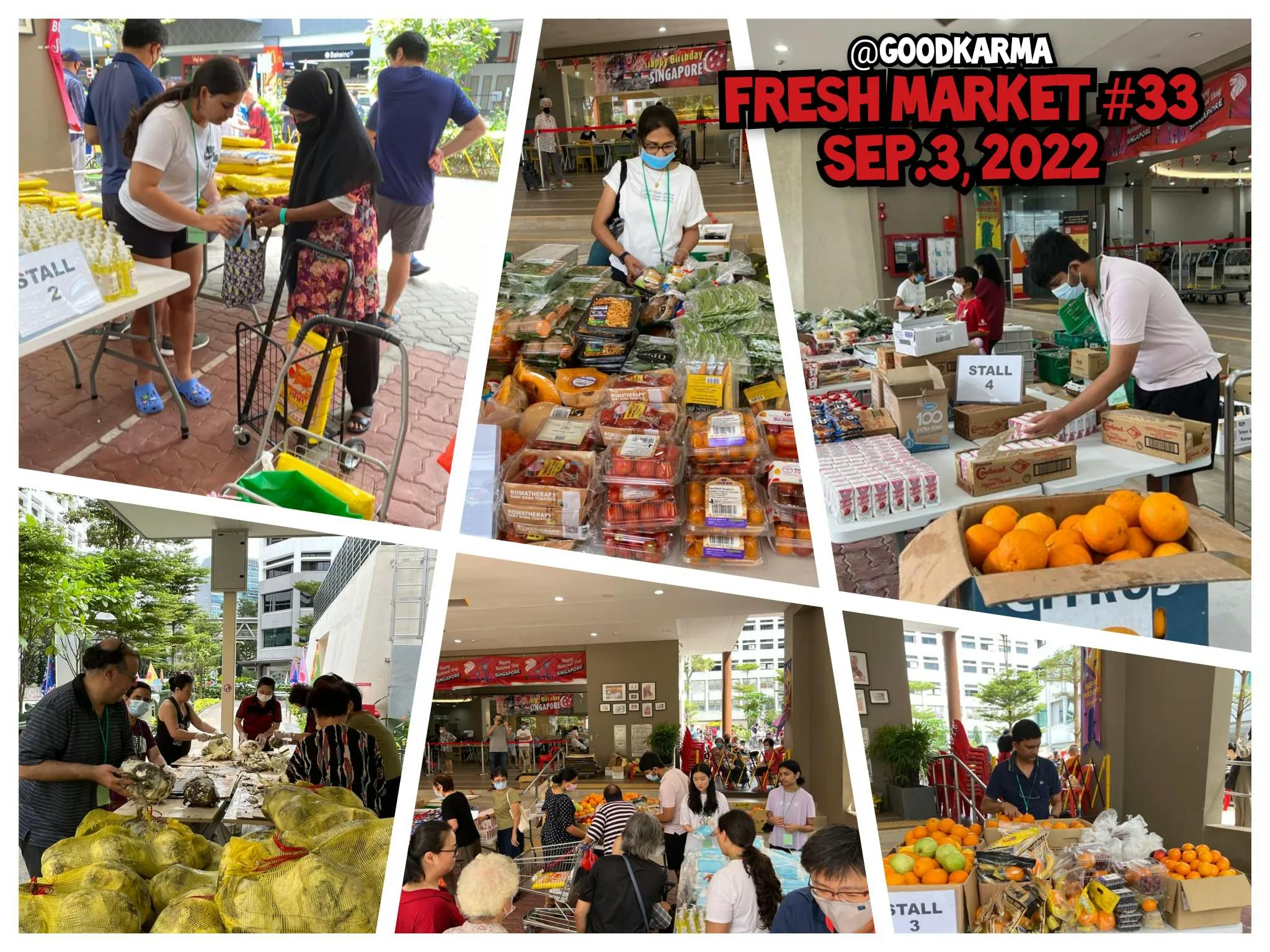 Fresh Food Market in action